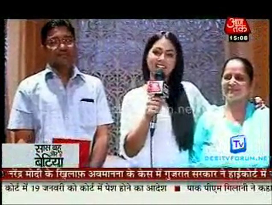Saas Bahu Aur Betiyan [Aaj Tak] - 17th January 2012 part3