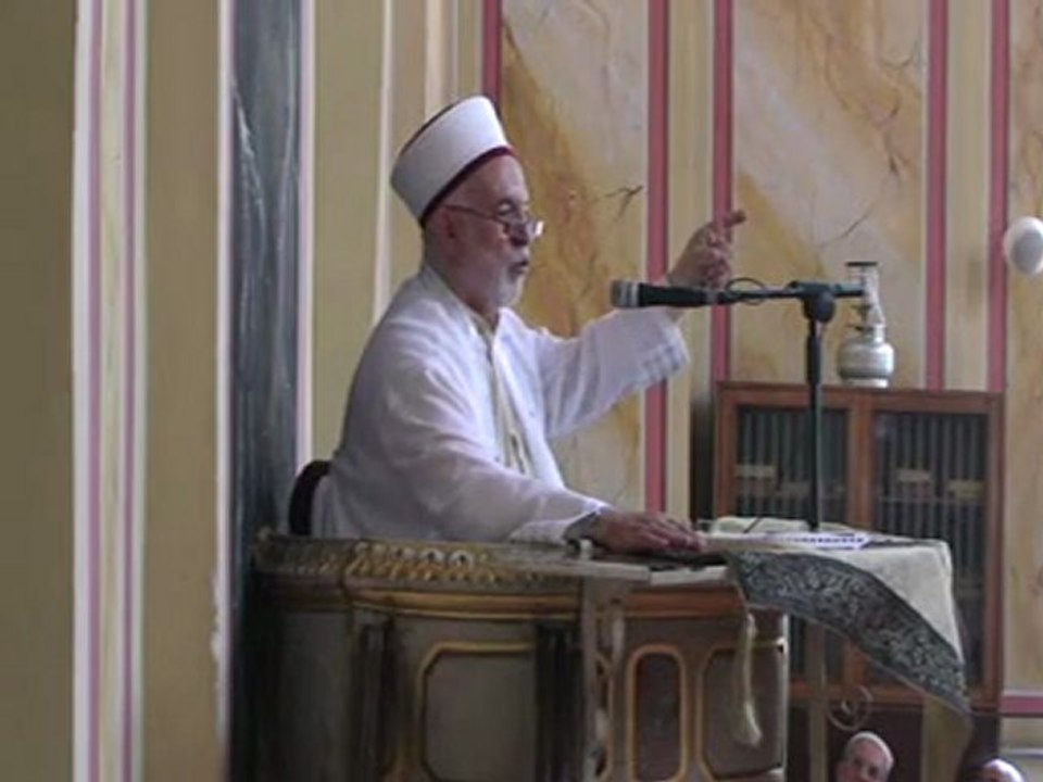 Emekli Vaiz Necati Tosun Hoca’nın 17 Ağustos 2011 Kasımpaşa Camii Kebir vaazı 3. Bölüm