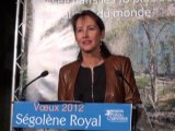 Ségolène Royal. Voeux région Poitou-Charentes 2012. Poitiers. 16/01/2012
