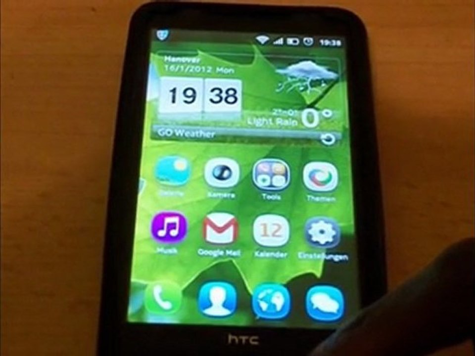 MeeUI 1.7 sur Htc Hd2