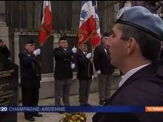 Cérémonie en l'Hommage des militaires ROUILLER Fabrice et TOINETTE Mathieu Tués en Afghanistan- Châlons en Champagne