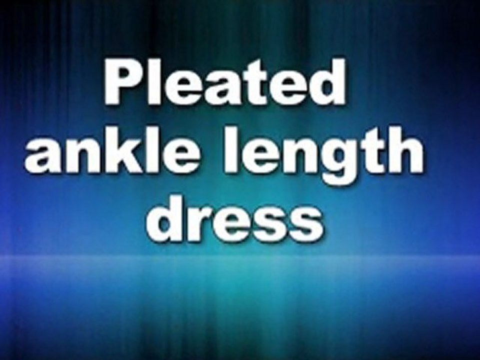 Halston Heritage Women's Metallic Pleated Maxi Dress