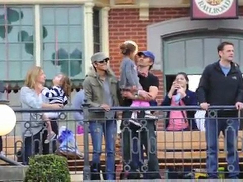 Halle Berry in Disneyland