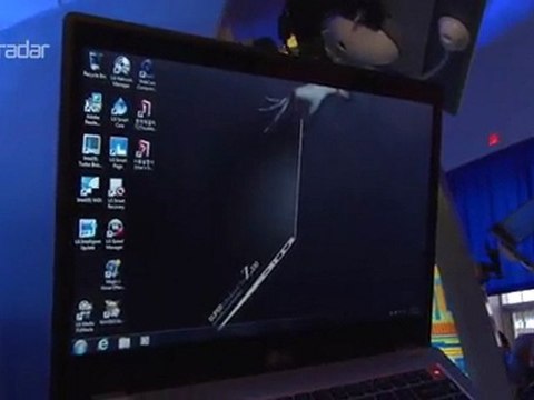 LG Ultrabooks Hands on at CES 2012