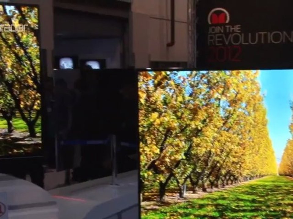 Samsung OLED 55 inch TV Hands on