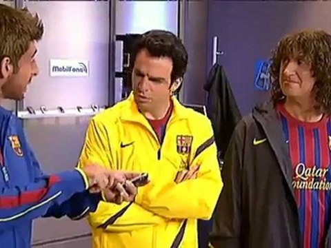 TV3 - Crackòvia - Piqué, Cesc i Puyol volen renovar el mòbil