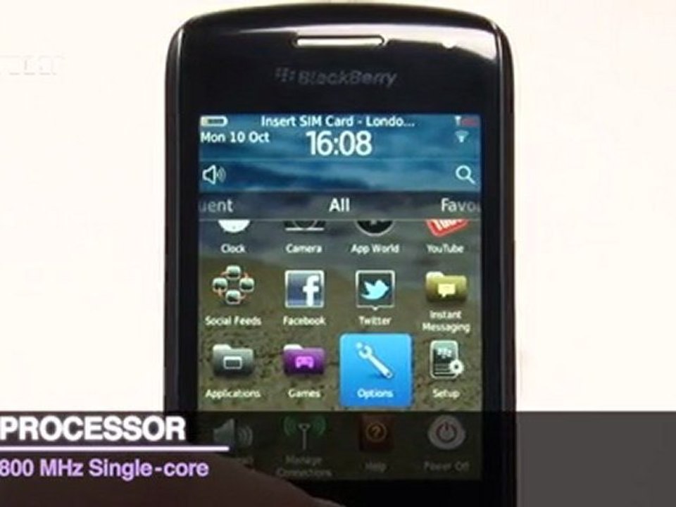 Blackberry Curve 9380 Hands on