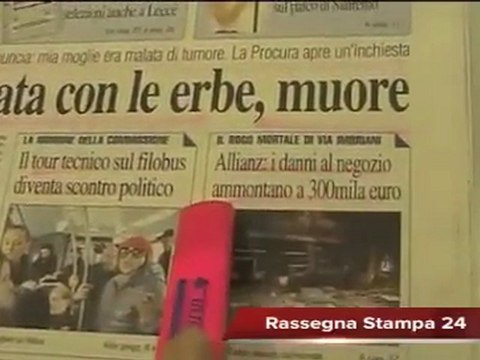 Leccenews24 notizie dal Salento in tempo reale: Rassegna Stampa 17 Gennaio