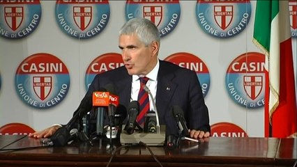 Casini - Dobbiamo rispettare un impegno