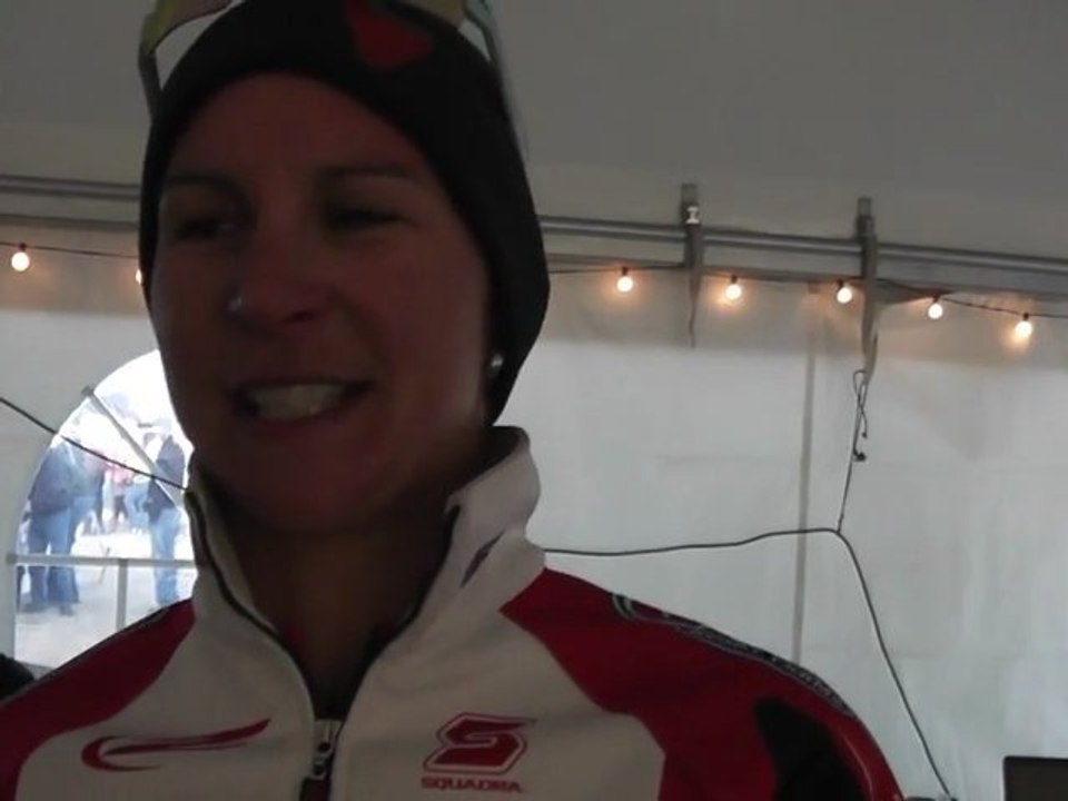 Meredith Miller speaks after Exergy USGP Deschutes Cup