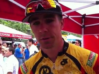 Todd Wells (Specialized) talks to Cyclingnews after day 2 of La Ruta 2011