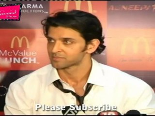Bollywood Star Hrithik Roshan At Promotion Of 'Agneepath' @ McValue Launch
