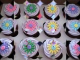 Cupcake Ideas Baby Shower Cupcakes - Owl and Flowers Cupcakes