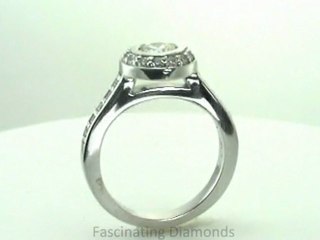 FDENS1280ROR         Bezel Set Round Cut Diamond Engagement Ring