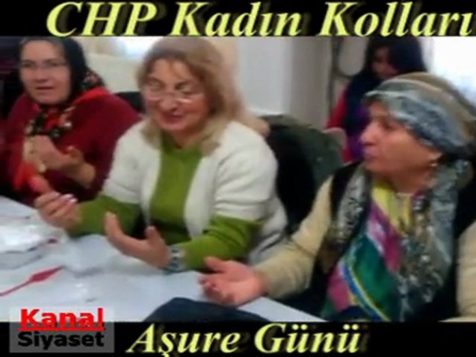 CHP KADIN KOLLARI