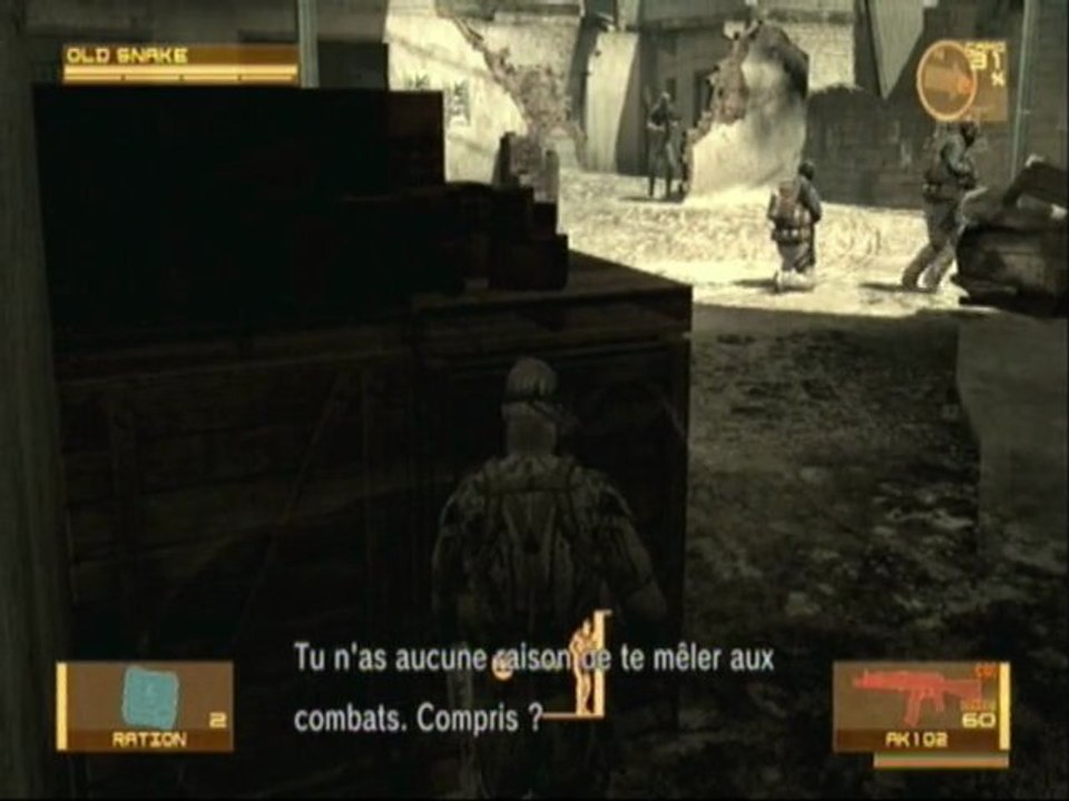 Metal gear solid 4 walkthrough part 2.Liquid Sun