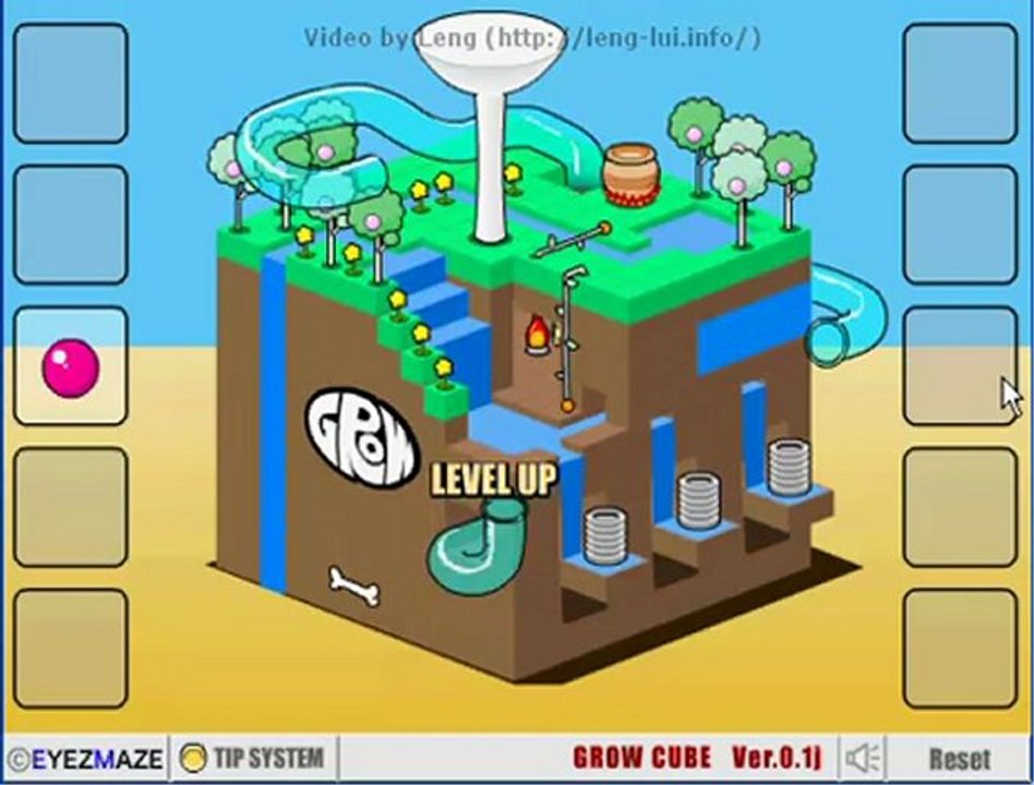 Grow Cube games