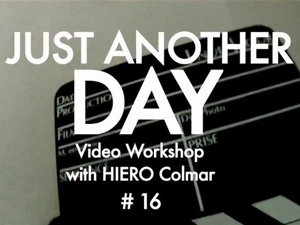 Just Another Day at Video Workshop #16