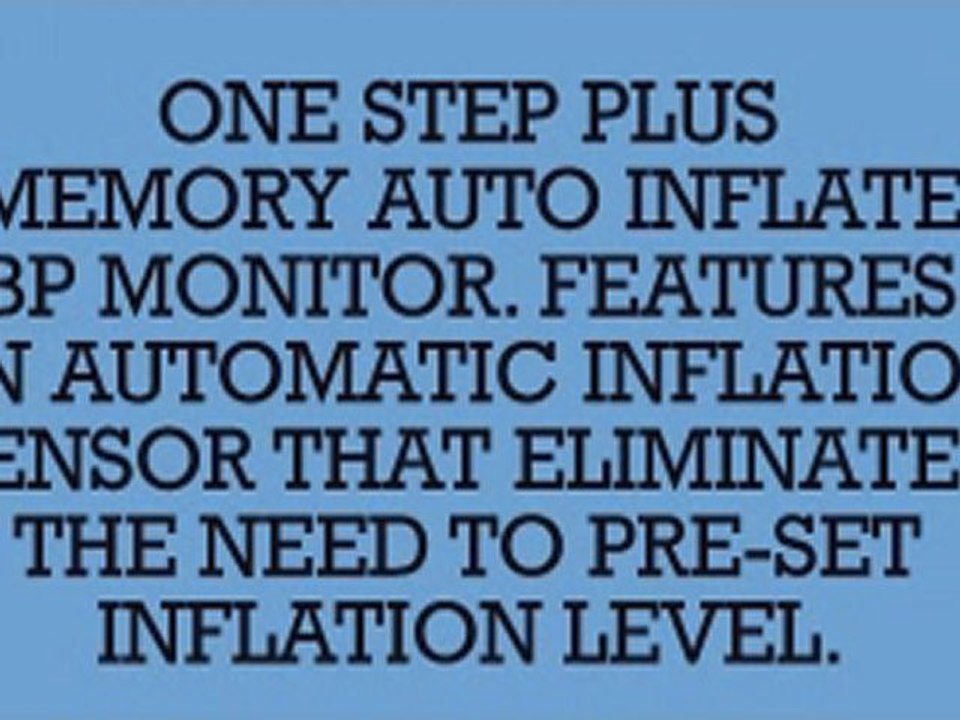 A&D Medical AEUA767PV One Step Plus Memory desc