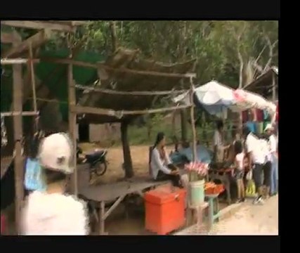 Route vers Phnom Kulen - Siem-Reap, Cambodia, Cambodge, Khmer