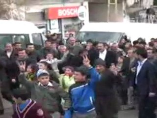 Cezaevinden Çıktı Böyle Karşılandı