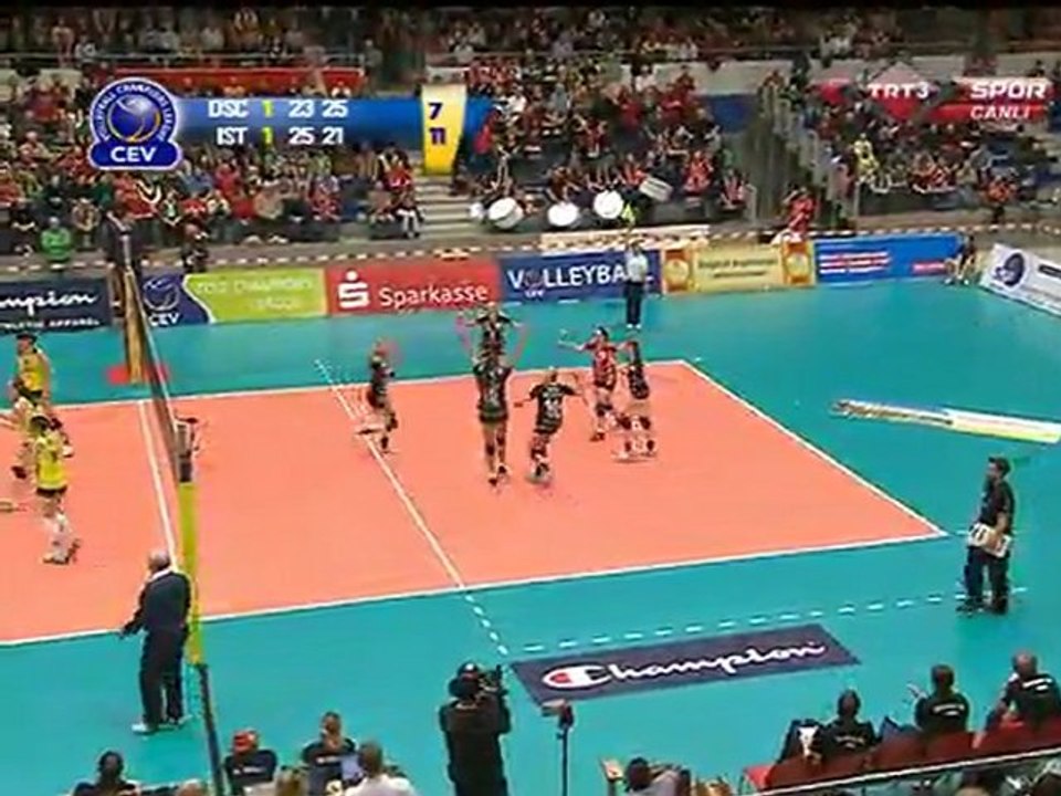 17 Ocak 2012 Dresdner SC - Fenerbahçe Universal Maçı 3.Set