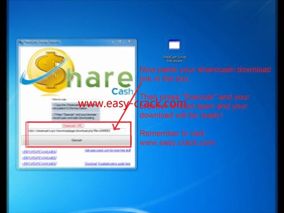 Sharecash Survey execute V1.3 NEW VERSION!