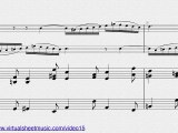 Bach's Concerto in D Minor BWV 1043 (Double Concerto) - Violin and piano sheet music - Video Score