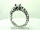 FDENR6807RO         Round Diamond Engagement Wedding Ring In Prong Setting