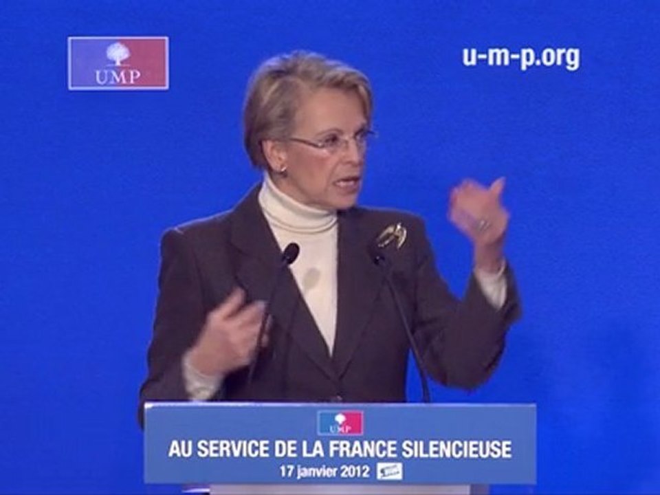 UMP - Michèle Alliot-Marie - Au service de la France silencieuse