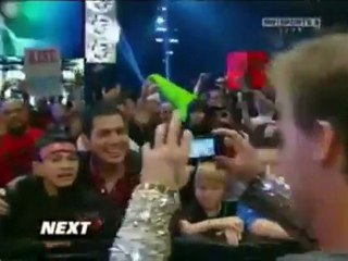 Chris Jericho Entrance with In-Ring Attire & Pyro 1-16-12