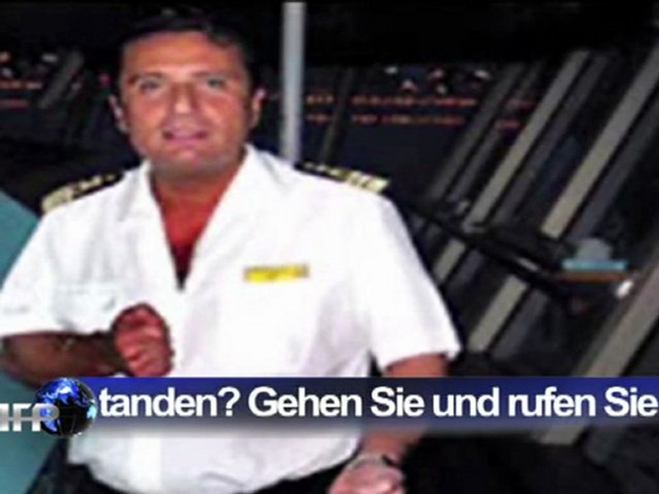 Schiffsdrama: 'Gehen Sie an Bord, verflucht nochmal!'