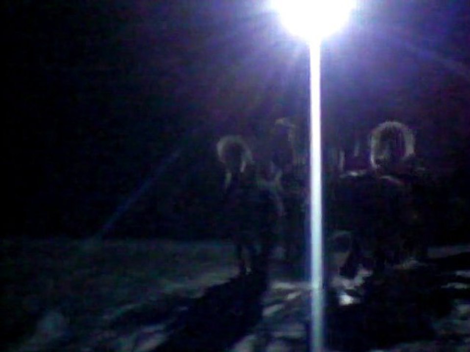 La Grande Odyssée Savoie Mont Blanc 2012 - étape 9a Arrivée de Jean Combazard à la base polaire