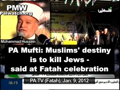 Tuer les juifs est un devoir religieux selon le Mufti de l’Autorité Palestinienne