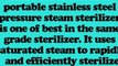 Portable 12L Autoclave High Pressure Steam Sterilizer
