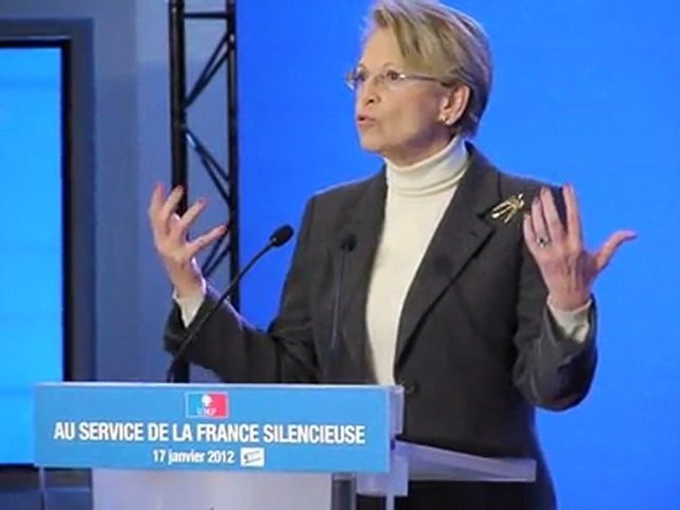 UMP Convention 2012 - Extrait du discours de Michle Alliot Marie