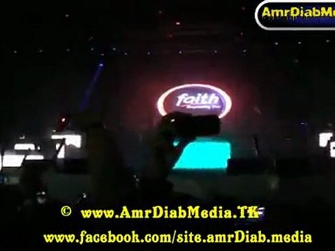 اجواء ما قبل حفل عمرو دياب مهرجان الايمان 2 كيو نت