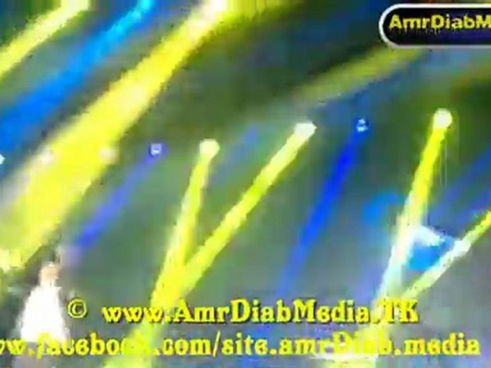 عمرو دياب مقدرش انا حفل مهرجان الايمان 2 كيو نت
