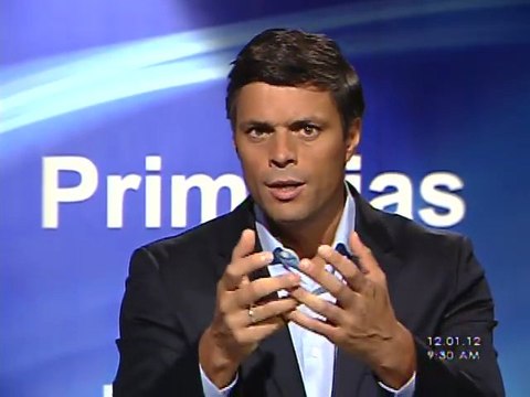 Leopoldo López en Rumbo a las primarias 12F Económico 2