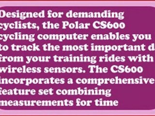 Polar CS600 with Power Cycling Computers