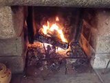 Un bon feu de cheminée au Croisic