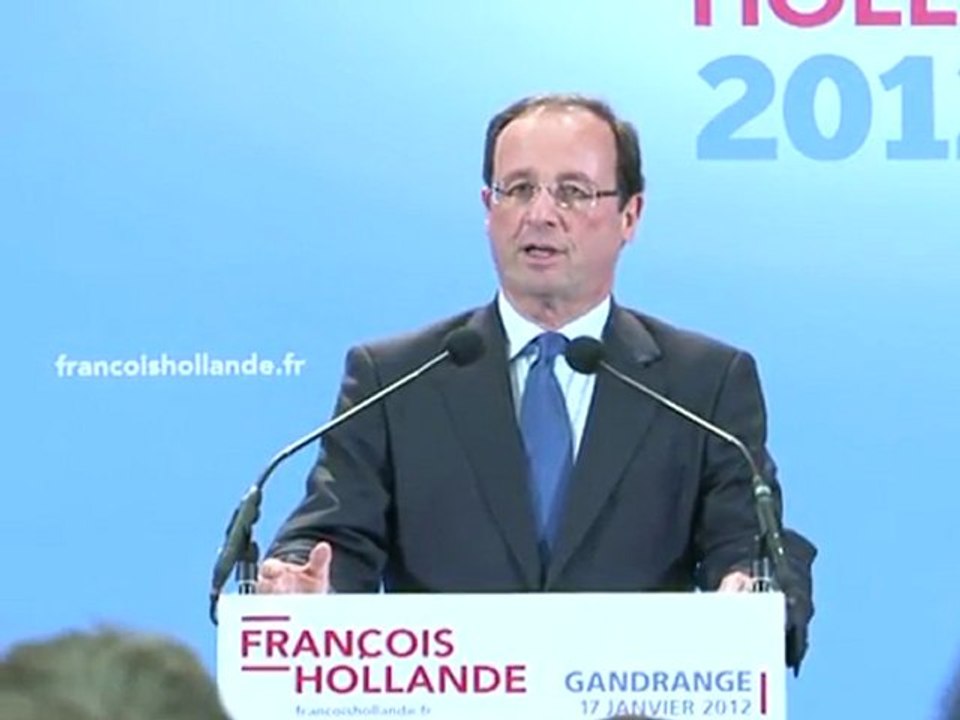 Hollande et Aubry à Gandrange, lieu des "promesses non tenues"
