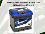 TOP 10 Sonnenschein Batterien zu kaufen