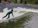 Wavegarden invites pro surfers and kids to test the wavepool