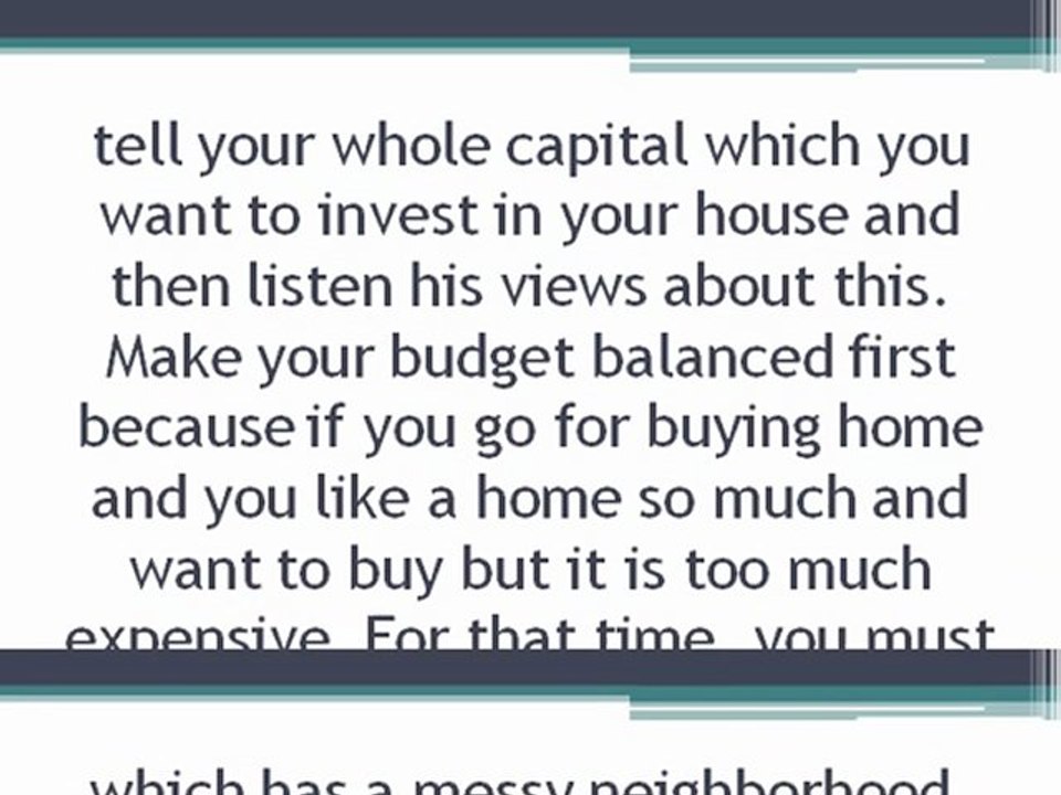 Be confident while purchasing your life-time property