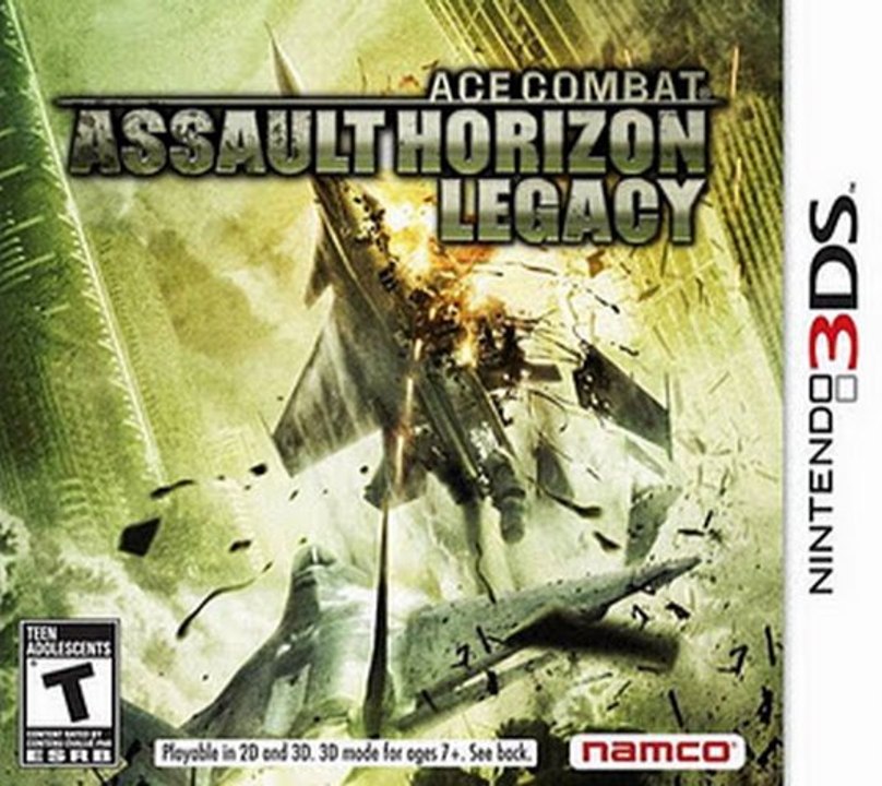 ACE COMBAT ASSAULT HORIZON LEGACY 3D 3DS Rom Download (USA)