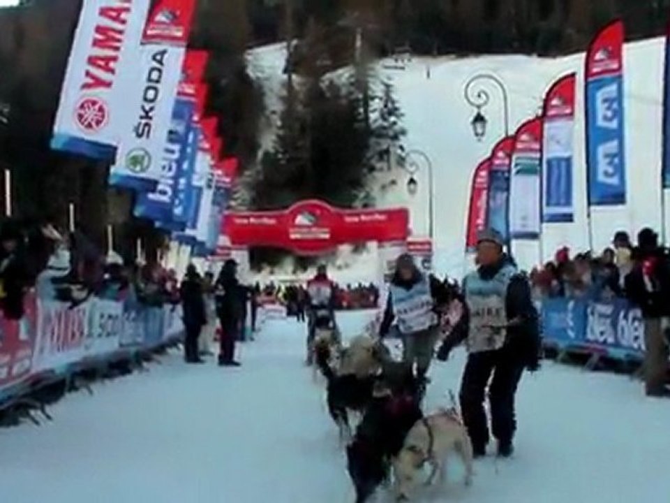La Grande Odyssée Savoie Mont Blanc 2012 Etape 9 L'attelage de Jean-Philippe Pontier
