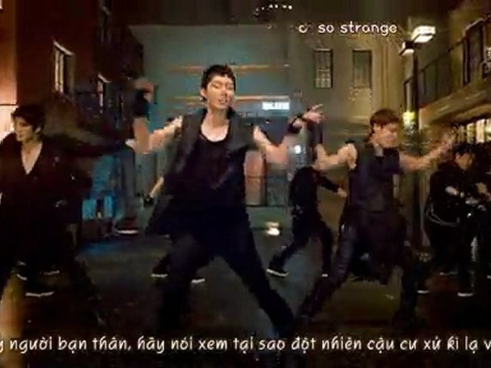 [TVfXQVN's Karaoke + Vietsub]  JYJ - Get Out (Full HD)