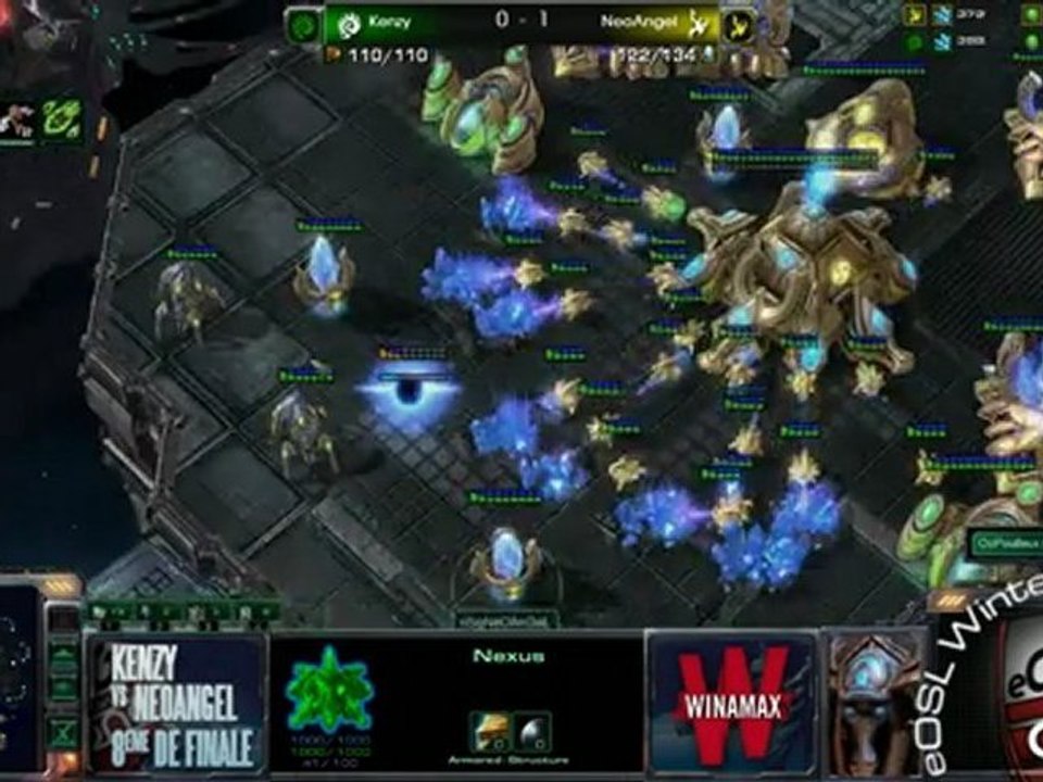 8ème de finale - KenZy vs NeoANgel - match 2 - eOSL Winter'12