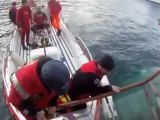 Isola del Giglio - Costa Concordia - Sommozzatori sulla nave
